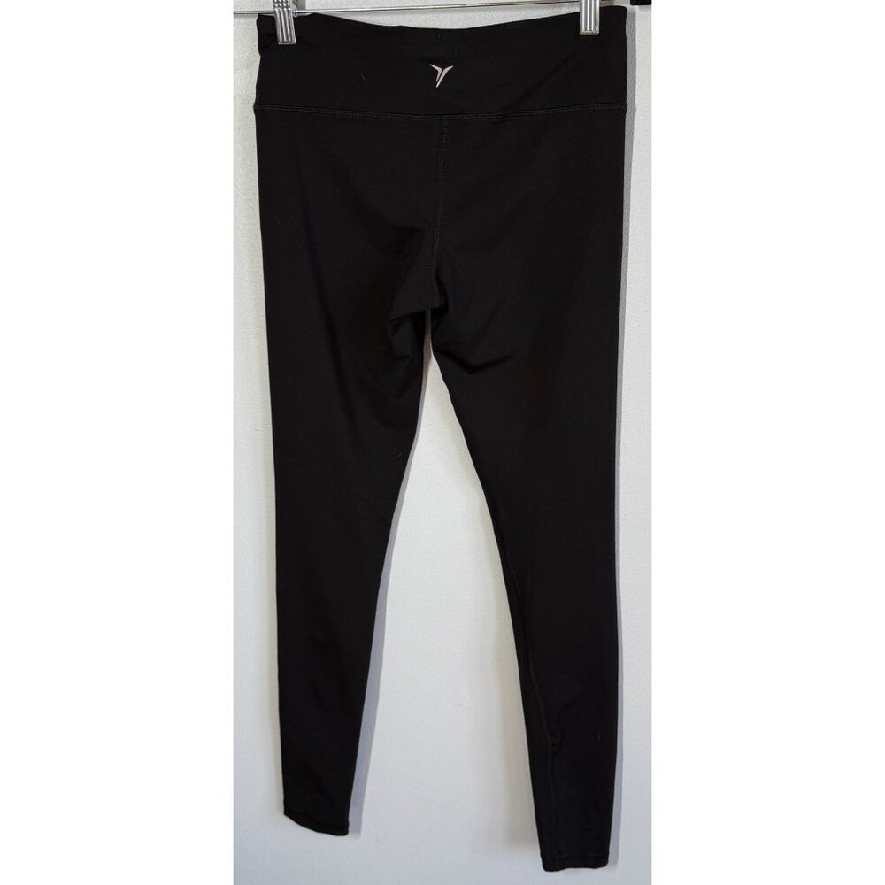 Old Navy Active Womens Leggings Fitted Black Size Small Activewear Athleisure - Picture 2 of 12